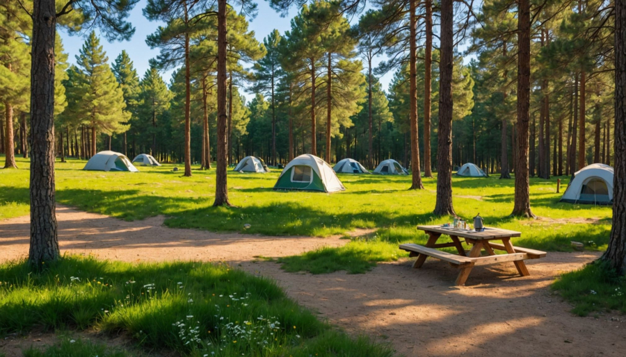 Campsite near saint-raphaël: holiday green as a base for excursions